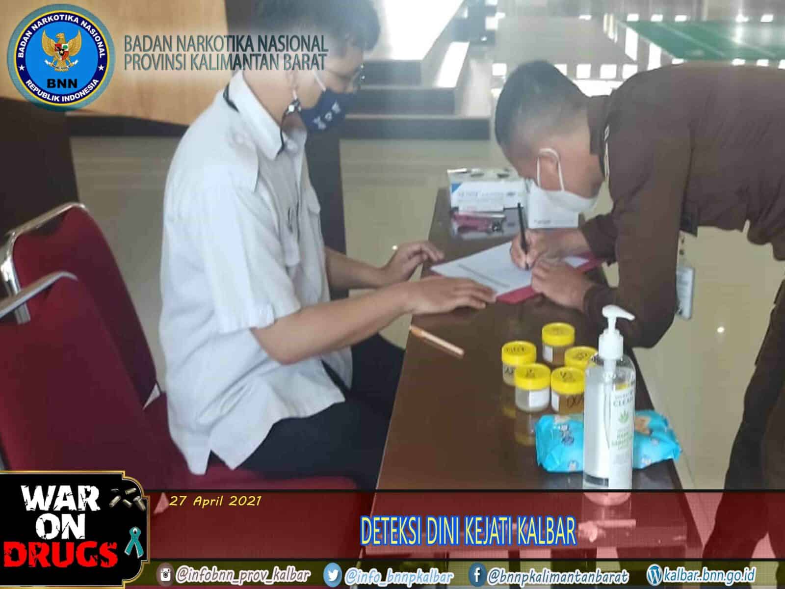 KEJATI KALBAR LAKSANAKAN DETEKSI DINI KEJATI KALBAR LAKSANAKAN DETEKSI DINI