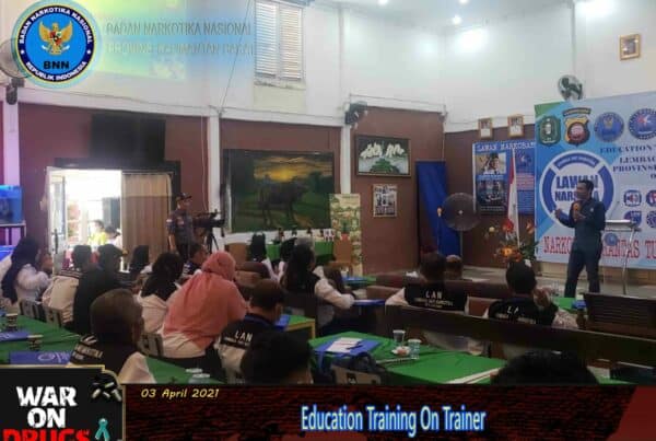 Education Training On Trainer Lembaga Anti Narkotika Kalimantan Barat