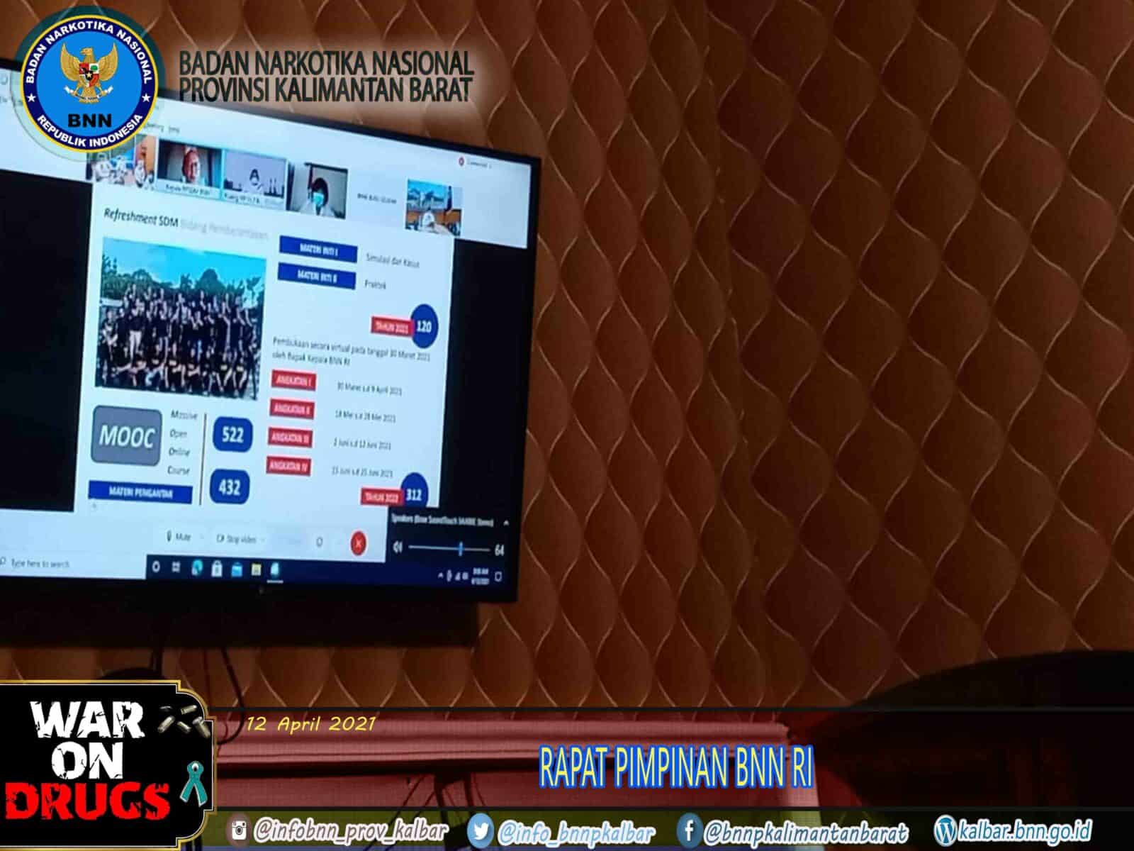 RAPAT PIMPINAN BNN RI RAPAT PIMPINAN BNN RI