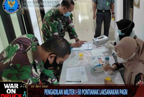 PENGADILAN MILITER I-50 PONTIANAK LAKSANAKAN P4GN
