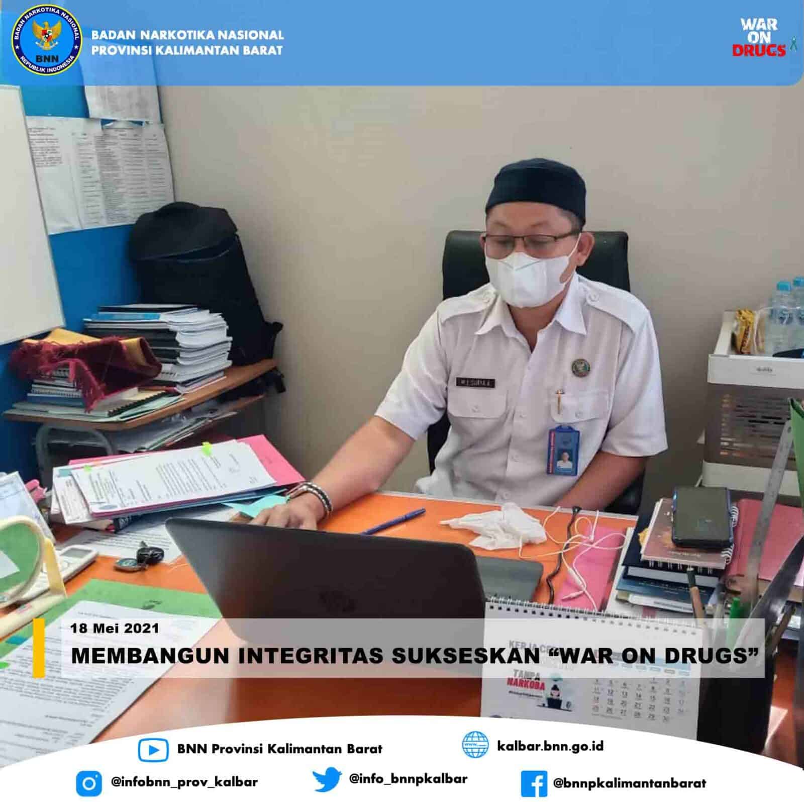 MEMBANGUN INTEGRITAS SUKSESKAN "WAR ON DRUGS" MEMBANGUN INTEGRITAS SUKSESKAN “WAR ON DRUGS”