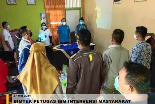 BIMTEK PETUGAS IBM INTERVENSI BERBASIS MASYARAKAT