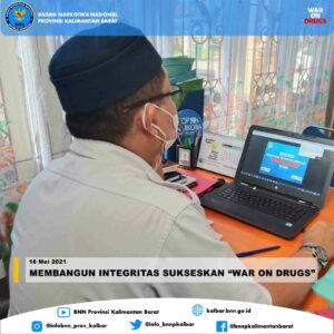 MEMBANGUN INTEGRITAS SUKSESKAN “WAR ON DRUGS”