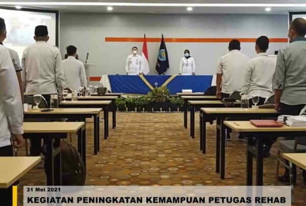 PENINGKATAN KEMAMPUAN PETUGAS REHABILITASI INSTANSI PEMERINTAH