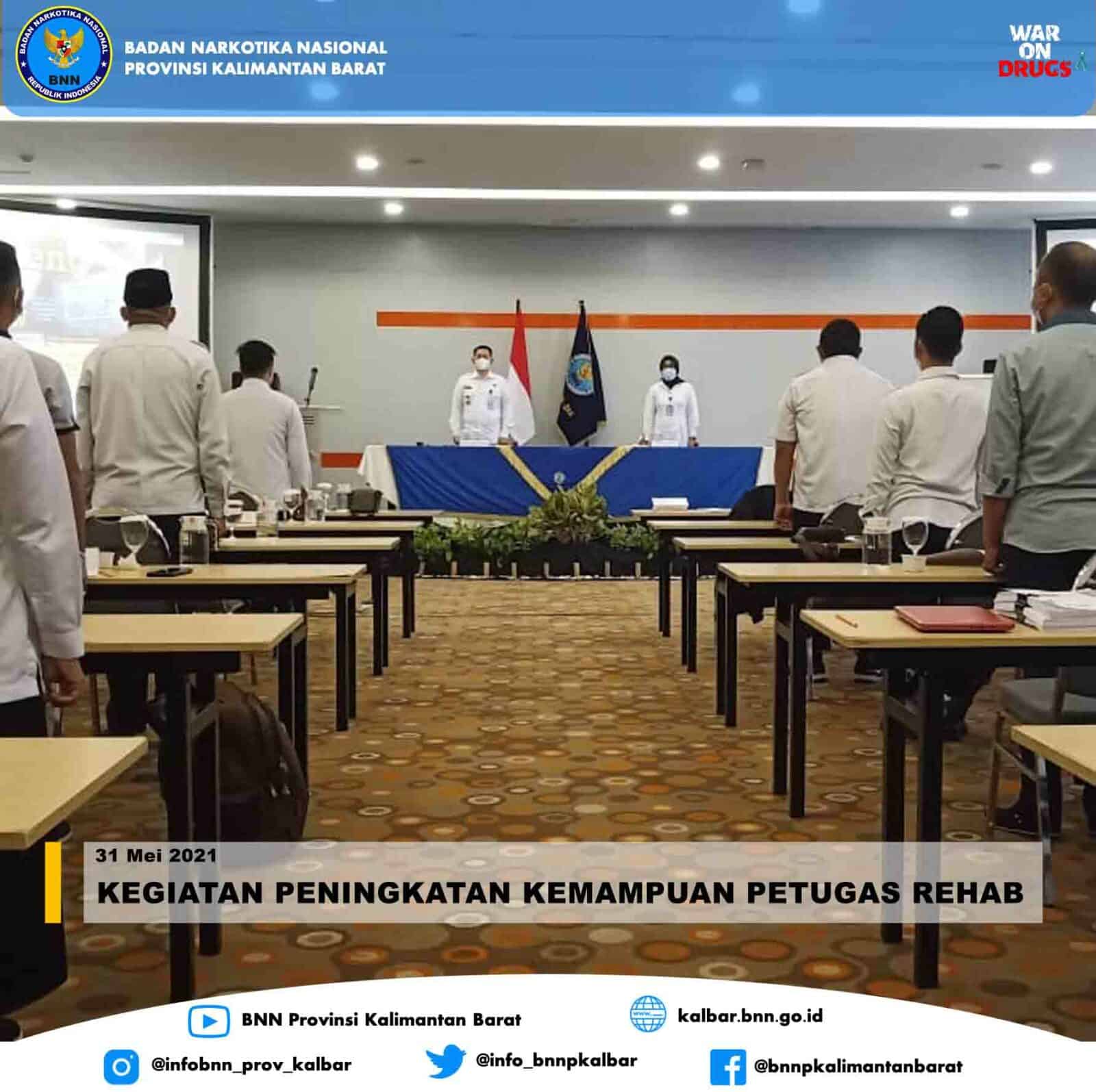 PENINGKATAN KEMAMPUAN PETUGAS REHABILITASI INSTANSI PEMERINTAH PENINGKATAN KEMAMPUAN PETUGAS REHABILITASI INSTANSI PEMERINTAH