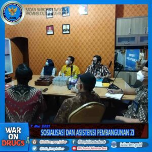 SOSIALISASI DAN ASISTENSI PEMBANGUNAN ZONA INTEGRITAS DI LINGKUNGAN BNN SOSIALISASI DAN ASISTENSI PEMBANGUNAN ZONA INTEGRITAS DI LINGKUNGAN BNN
