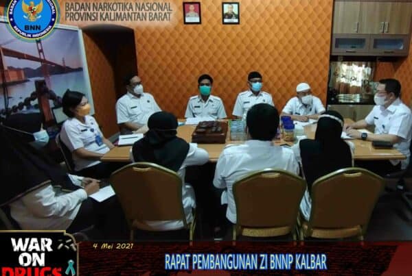 RAPAT PEMBANGUNAN ZONA INTEGRITAS BNNP KALBAR RAPAT PEMBANGUNAN ZONA INTEGRITAS BNNP KALBAR