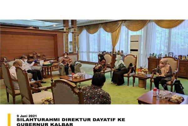 SILAHTURAHMI DIREKTUR DAYATIF BNN RI KE GUBERNUR KALBAR