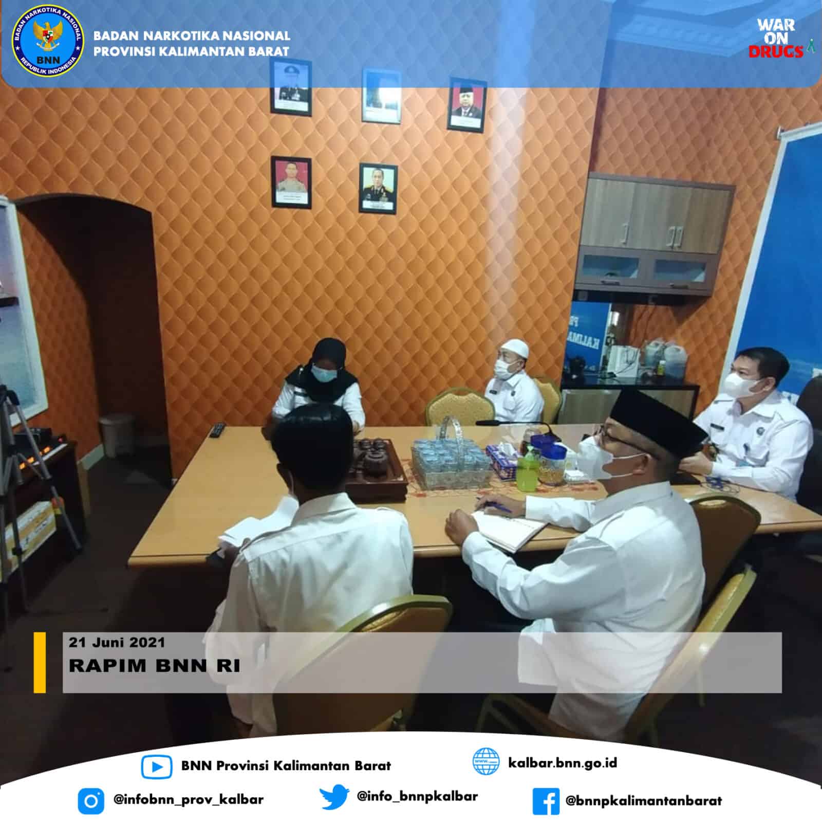 RAPAT PIMPINAN BNN RI RAPAT PIMPINAN BNN RI