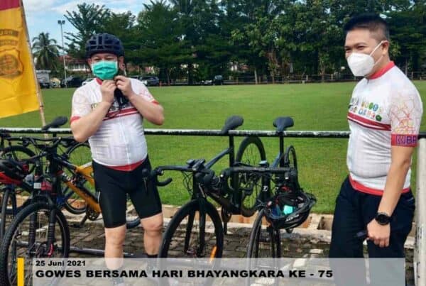 GOWES BERSAMA DALAM RANGKA HARI BHAYANGKARA KE – 75