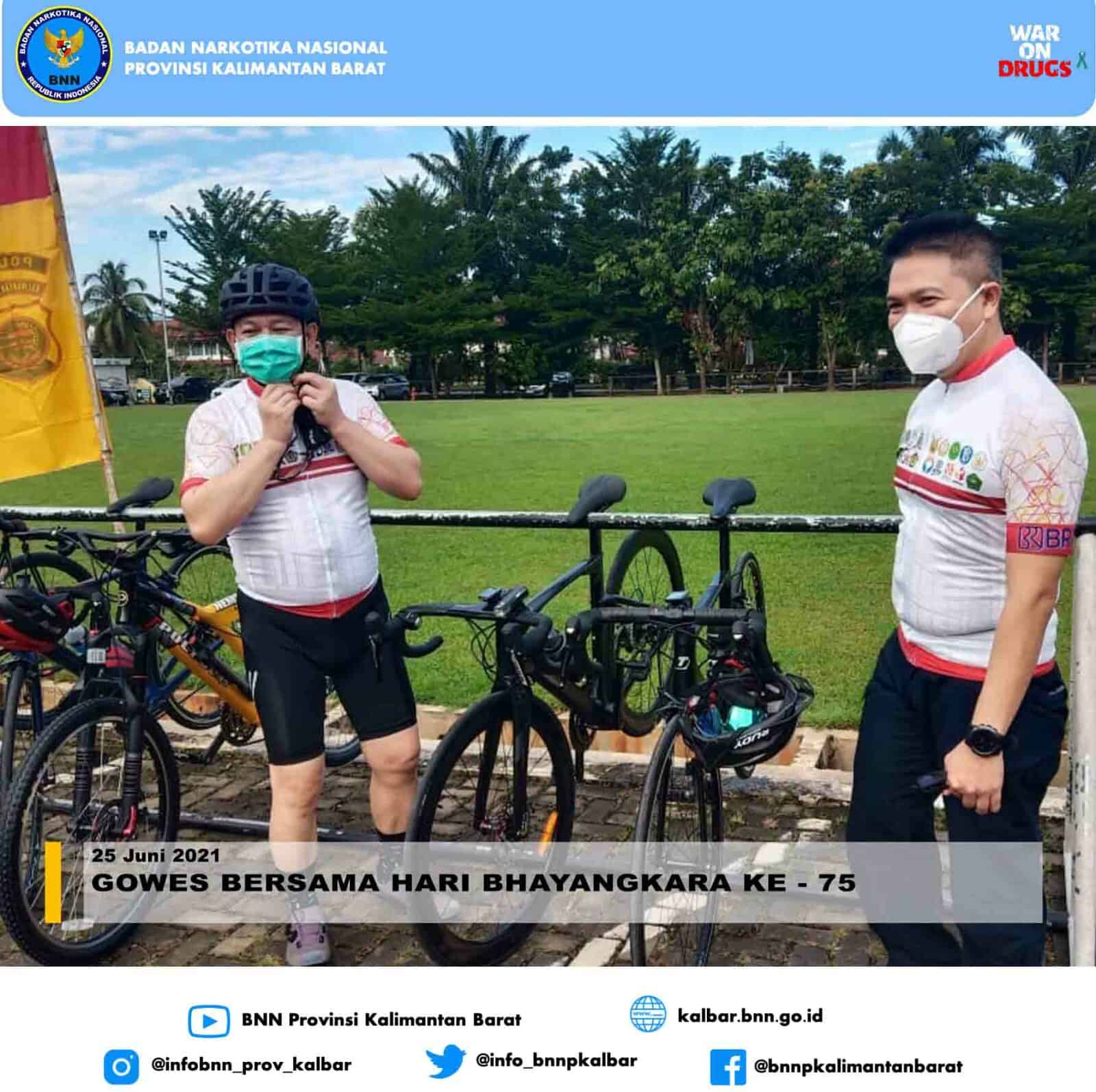 GOWES BERSAMA DALAM RANGKA HARI BHAYANGKARA KE - 75 GOWES BERSAMA DALAM RANGKA HARI BHAYANGKARA KE – 75