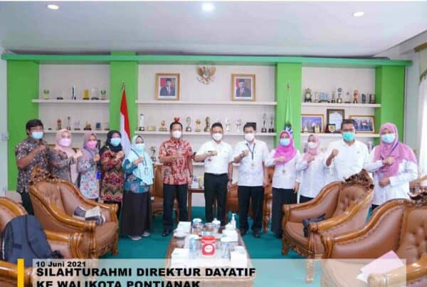SILAHTURAHMI DIREKTUR DAYATIF BNN RI KE WALIKOTA PONTIANAK
