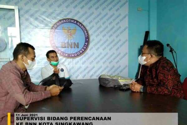 SUPERVISI BIDANG PERENCANAAN DI BNN KOTA SINGKAWANG