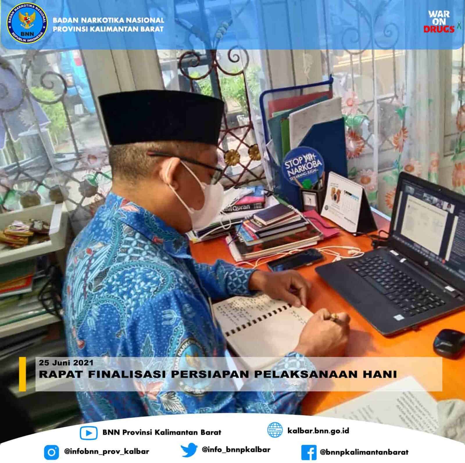 RAPAT FINALISASI PERINGATAN HANI 2021 RAPAT FINALISASI PERINGATAN HANI 2021
