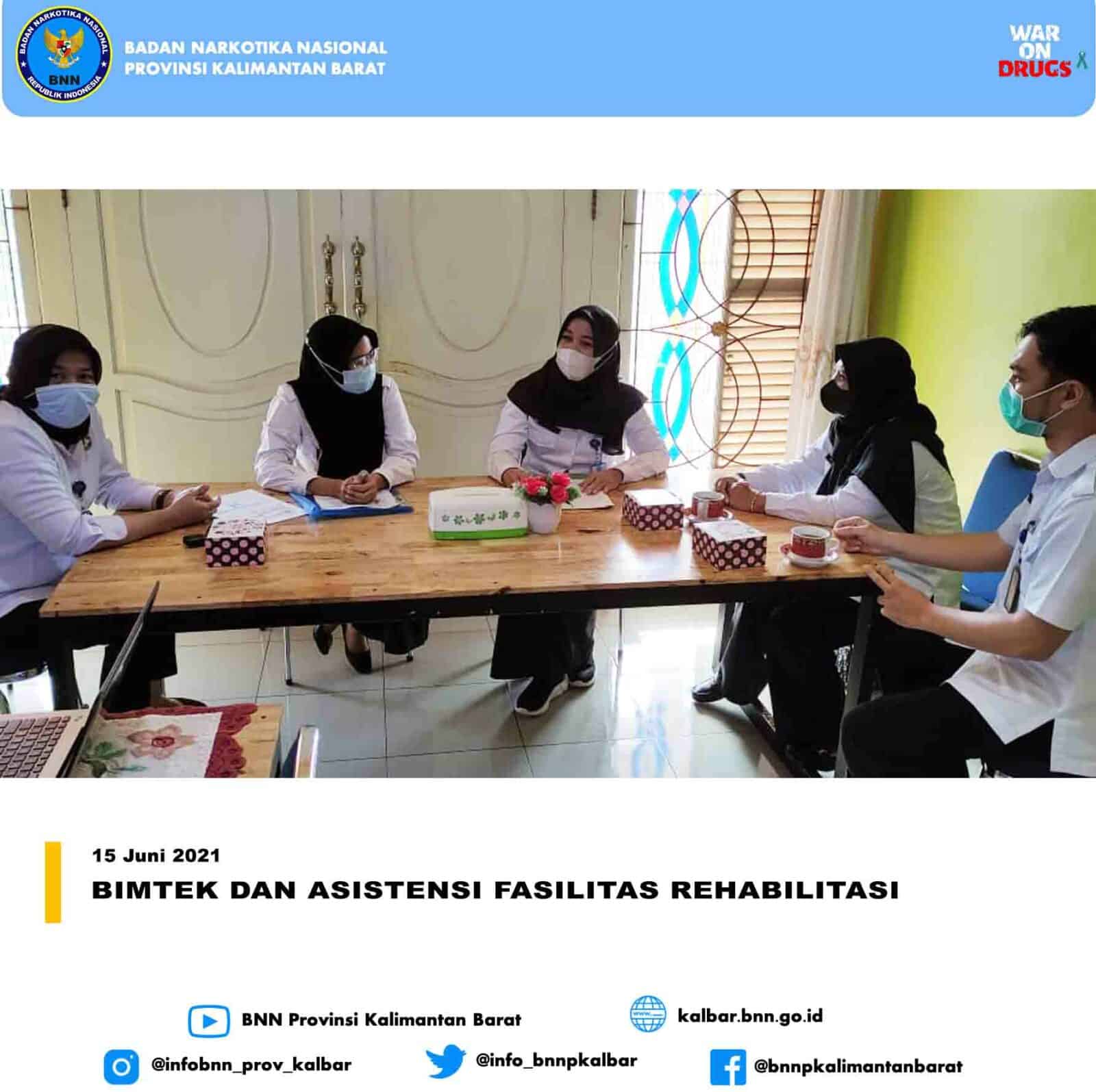 BIMTEK DAN ASISTENSI FASILITAS REHABILITASI BIMTEK DAN ASISTENSI FASILITAS REHABILITASI
