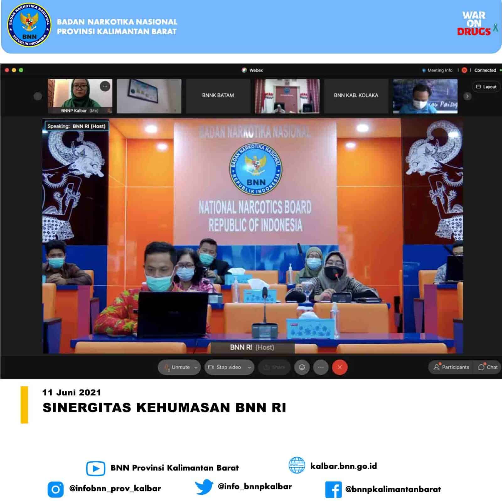 SINERGITAS KEHUMASAN BNN RI SINERGITAS KEHUMASAN BNN RI