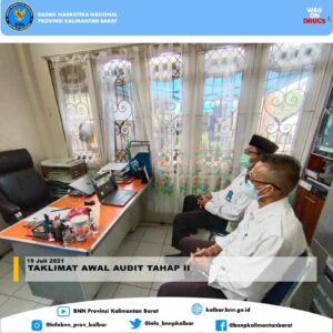TAKLIMAT AWAL AUDIT TAHAP II