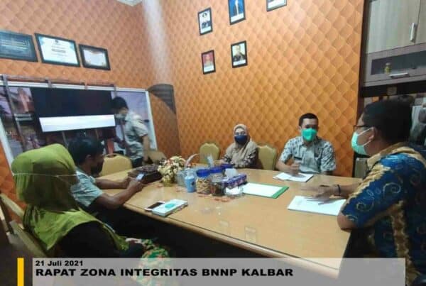 MONEV PERSEPSI KORUPSI DAN KUALITAS LAYANAN PUBLIK BNNP KALBAR MENUJU WBK DAN WBBM