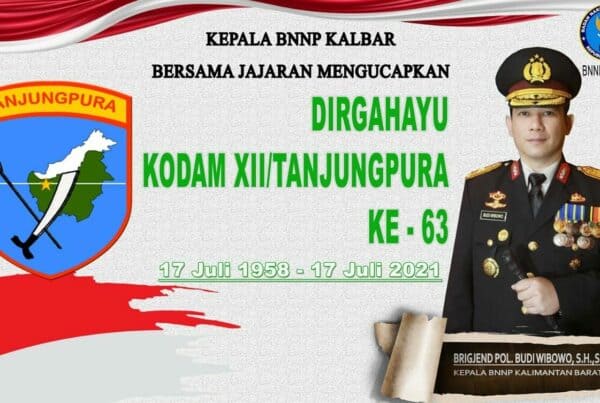 DIRGAHAYU KODAM XII/TANJUNGPURA KE - 63 DIRGAHAYU KODAM XII/TANJUNGPURA KE – 63