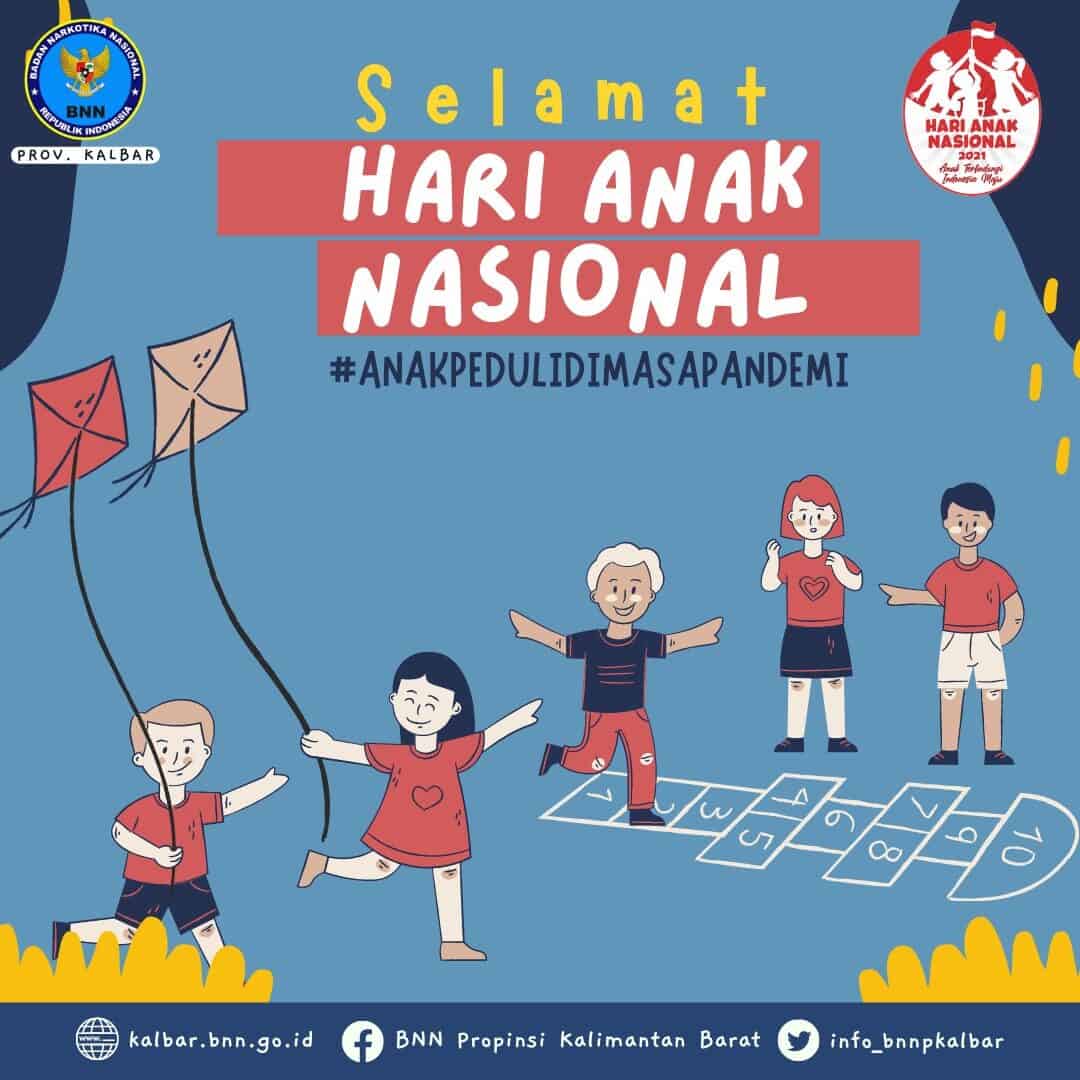 Selamat Hari Anak Nasional tahun 2021 untuk seluruh anak di Indonesia 🎉 Selamat Hari Anak Nasional tahun 2021 untuk seluruh anak di Indonesia 🎉