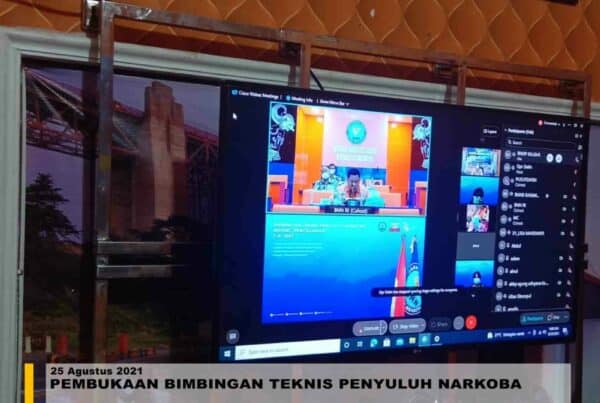 PEMBUKAAN BIMBINGAN TEKNIS PENYULUH NARKOBA PEMBUKAAN BIMBINGAN TEKNIS PENYULUH NARKOBA