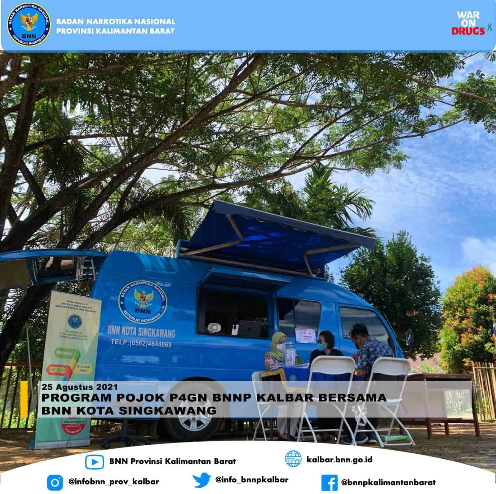 PROGRAM POJOK P4GN BNNP KALBAR BERSAMA BNN KOTA SINGKAWANG Konsep Otomatis