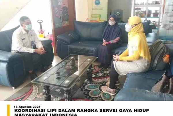 KOORDINASI LIPI DALAM RANGKA SERVEI GAYA HIDUP MASYARAKAT INDONESIA