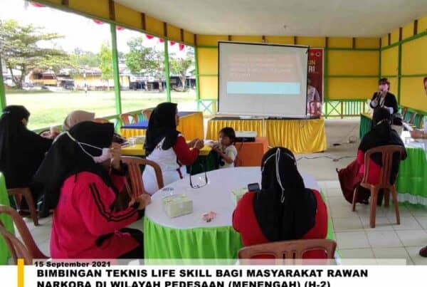 HARI KE 2 BIMBINGAN TEKNIS LIFE SKILL BAGI MASYARAKAT RAWAN NARKOBA DI WILAYAH PEDESAAN (MENENGAH) HARI KE 2 BIMBINGAN TEKNIS LIFE SKILL BAGI MASYARAKAT RAWAN NARKOBA DI WILAYAH PEDESAAN (MENENGAH)