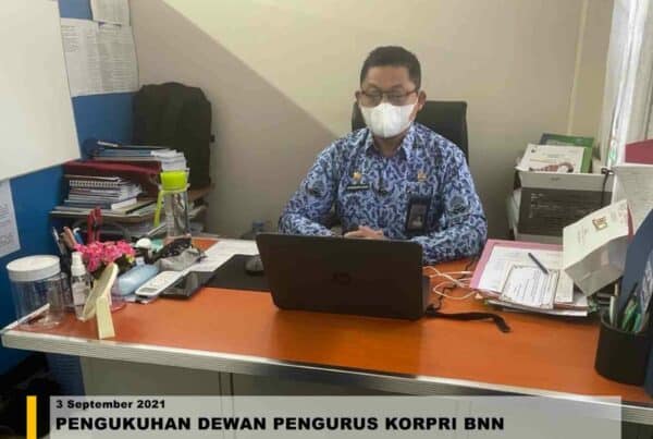 PENGUKUHAN DEWAN PENGURUS KORPRI BNN