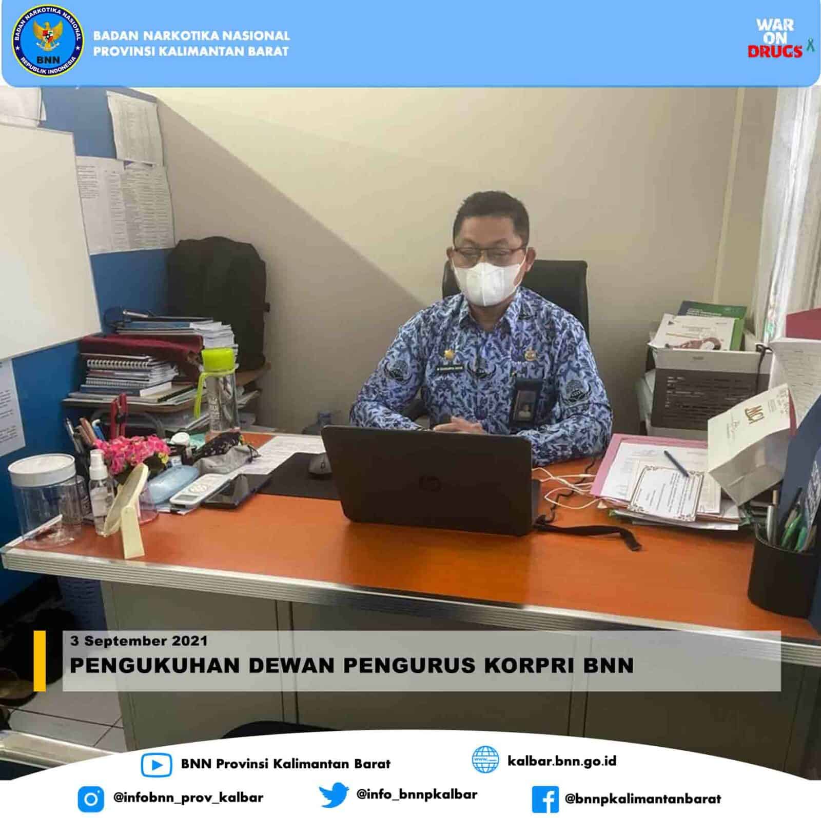 PENGUKUHAN DEWAN PENGURUS KORPRI BNN PENGUKUHAN DEWAN PENGURUS KORPRI BNN