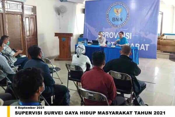 SUPERVISI SURVEI GAYA HIDUP MASYARAKAT TAHUN 2021