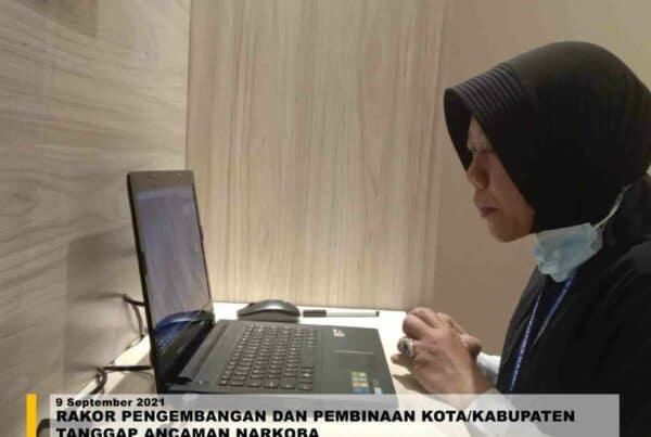 RAKOR PENGEMBANGAN DAN PEMBINAAN KOTA/KABUPATEN TANGGAP ANCAMAN NARKOBA