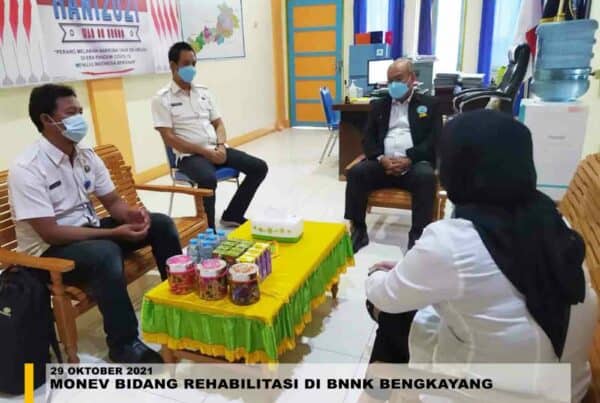 BNNP KALBAR MONITORING FASILITAS REHABILITASI DI BNNK BENGKAYANG