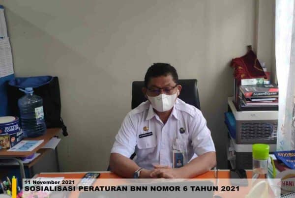 SOSIALISASI PERATURAN BNN NOMOR 6 TAHUN 2021 SOSIALISASI PERATURAN BNN NOMOR 6 TAHUN 2021