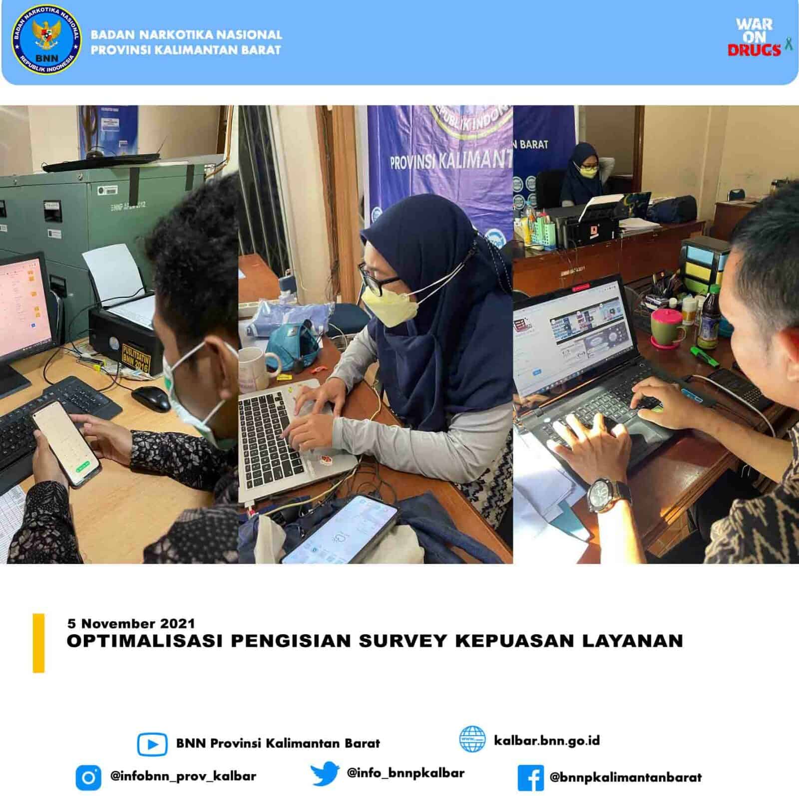 OPTIMALISASI PENGISIAN SURVEY KEPUASAN LAYANAN PUBLIK OPTIMALISASI PENGISIAN SURVEY KEPUASAN LAYANAN PUBLIK