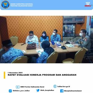 RAPAT EVALUASI KINERJA PROGRAM DAN ANGGARAN RAPAT EVALUASI KINERJA PROGRAM DAN ANGGARAN