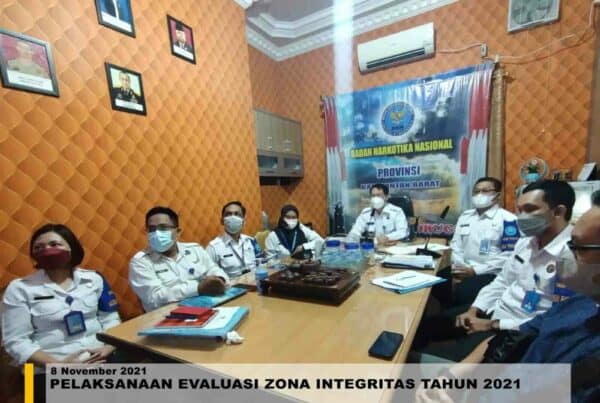 PELAKSANAAN EVALUASI ZONA INTEGRITAS TAHUN 2021 PELAKSANAAN EVALUASI ZONA INTEGRITAS TAHUN 2021