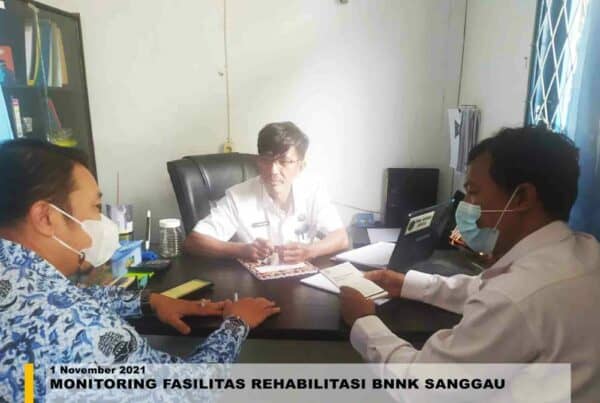 BNNP KALBAR MONITORING FASILITAS REHABILITASI DI BNNK SANGGAU