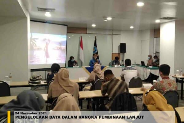 PENGELOLAAN DATA DALAM RANGKA PEMBINAAN LANJUT