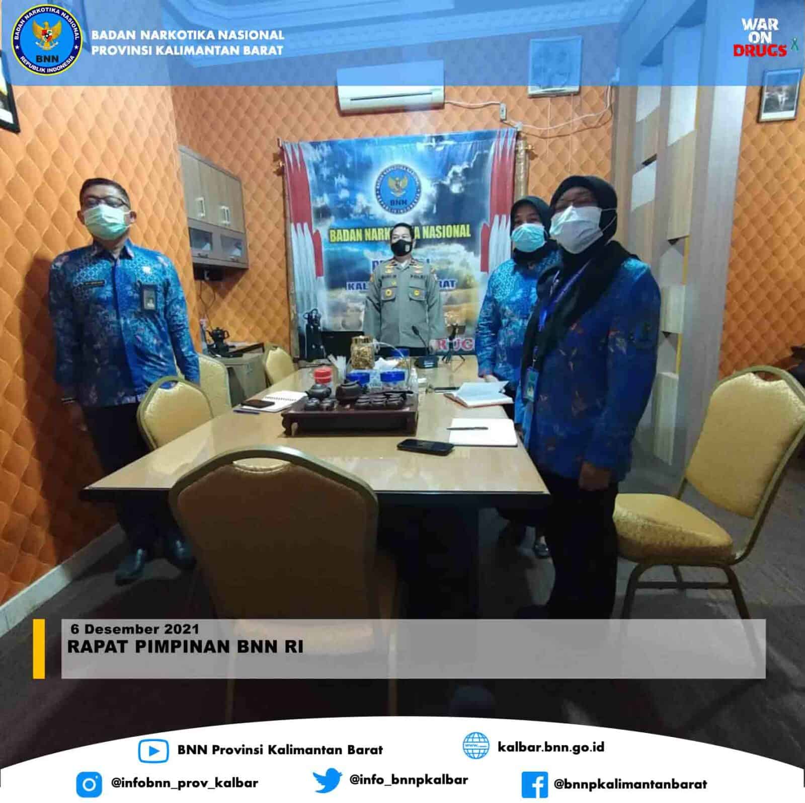 RAPAT PIMPINAN BNN RI RAPAT PIMPINAN BNN RI