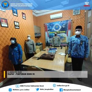Rapat Pimpinan BNN RI