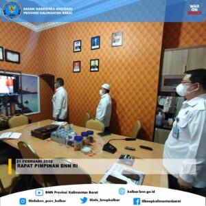 RAPAT PIMPINAN BNN RI