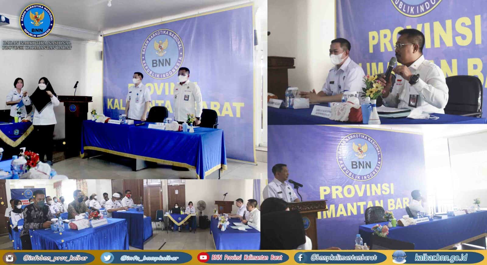 MONEV PELAKSANAAN RAN P4GN DI PROVINSI KALIMANTAN BARAT OLEH TIM KEMENKO POLHUKAM MONEV PELAKSANAAN RAN P4GN DI PROVINSI KALIMANTAN BARAT OLEH TIM KEMENKO POLHUKAM
