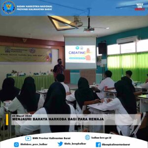 MENJAUHI BAHAYA NARKOBA BAGI PARA REMAJA MENJAUHI BAHAYA NARKOBA BAGI PARA REMAJA