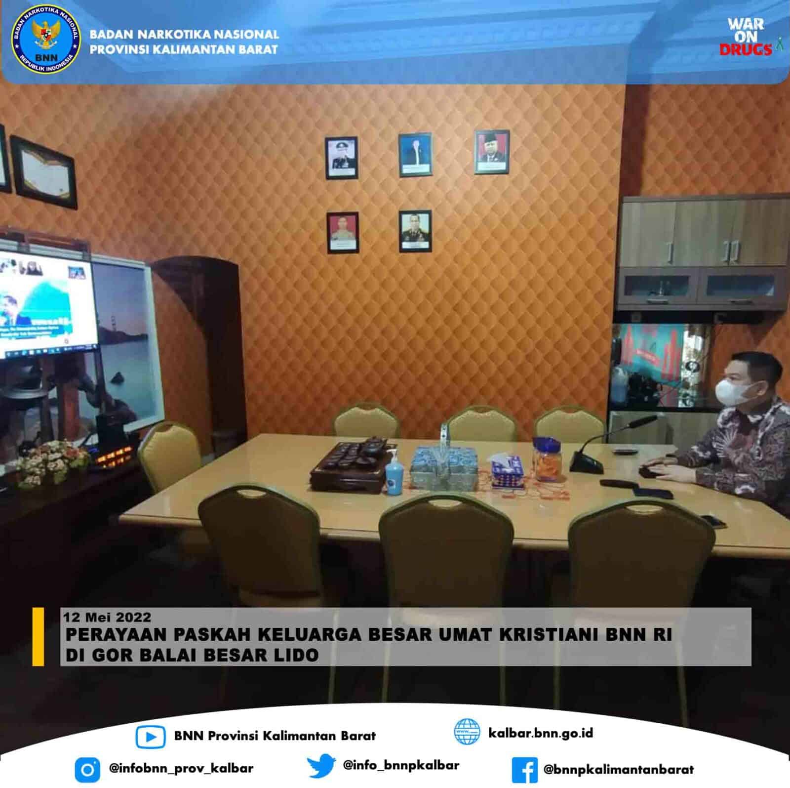 Perayaan Paskah Keluarga Besar Umat Kristiani BNN RI Perayaan Paskah Keluarga Besar Umat Kristiani BNN RI
