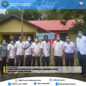 KUNJUNGAN KERJA KE LEMBAGA REHABILITASI INSTANSI PEMERINTAH KUNJUNGAN KERJA KE LEMBAGA REHABILITASI INSTANSI PEMERINTAH