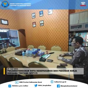 PENANDATANGANAN NOTA KESEPAHAMAN DAN PEDOMAN KERJA BERSAMA TENTANG SPPT-TI PENANDATANGANAN NOTA KESEPAHAMAN DAN PEDOMAN KERJA BERSAMA TENTANG SPPT-TI