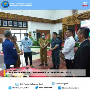 TALK SHOW “HARI ANTI NARKOTIKA INTERNASIONAL 2022” TALK SHOW “HARI ANTI NARKOTIKA INTERNASIONAL 2022”