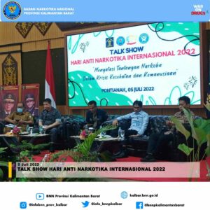 TALK SHOW “HARI ANTI NARKOTIKA INTERNASIONAL 2022” TALK SHOW “HARI ANTI NARKOTIKA INTERNASIONAL 2022”