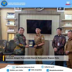 Audiensi dengan Pemerintah Daerah Kabupaten Kapuas Hulu Audiensi dengan Pemerintah Daerah Kabupaten Kapuas Hulu